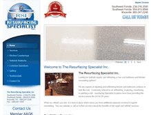 Tablet Screenshot of naplesresurfacing.com